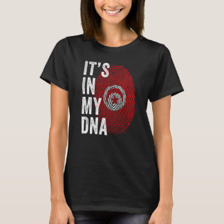 Camiseta Tunisia It's In My DNA Tunisian Fingerprint Tunisi