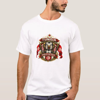 Camiseta Tunisia World Cup 2026 Eagle Crest Football Fan 