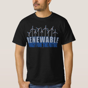 Camiseta Turbinas de energía eólica
