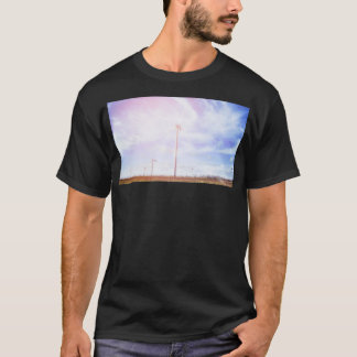 Camiseta Turbinas eólicas 2 etéreo