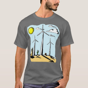 Camiseta turbinas eólicas 3