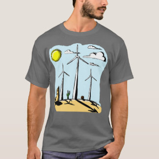 Camiseta turbinas eólicas 3