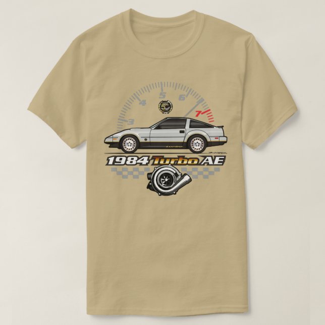 Camiseta Turbo AE 1984 (Diseño del anverso)