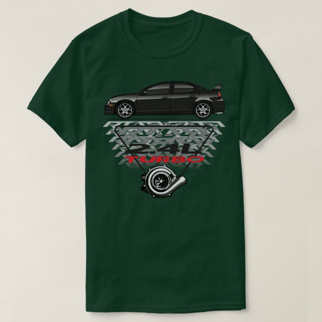 Camiseta Turbo Black (Diseño del anverso)