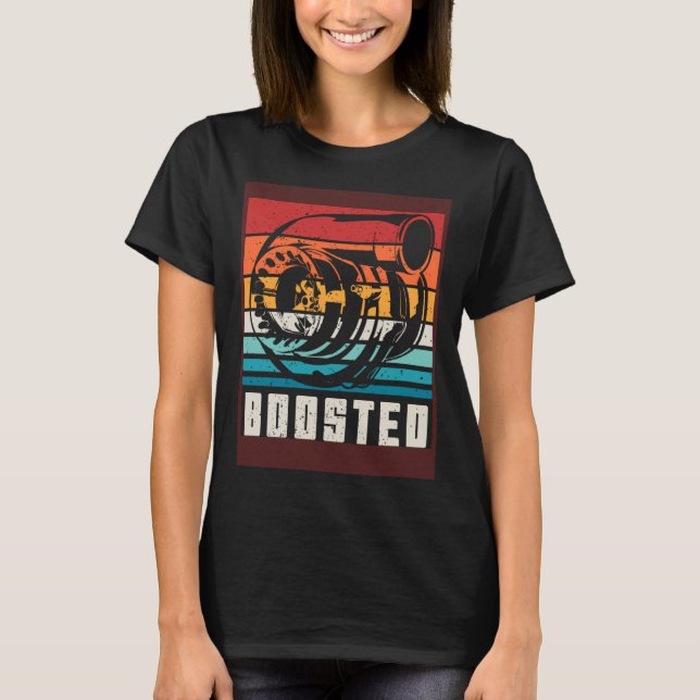 Camiseta Turbo Car Boosted Car  Car Racing (Anverso)