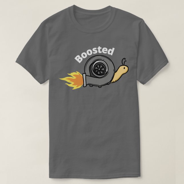 Camiseta turbo de caracol (Diseño del anverso)