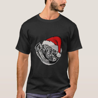 Camiseta Turbo Feo Entusiasta de Carreras de Drift en Navid