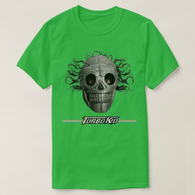 Camiseta Turbo Kid Turbo Skeleton2015 VHSGasm Video HORROR (Diseño del anverso)
