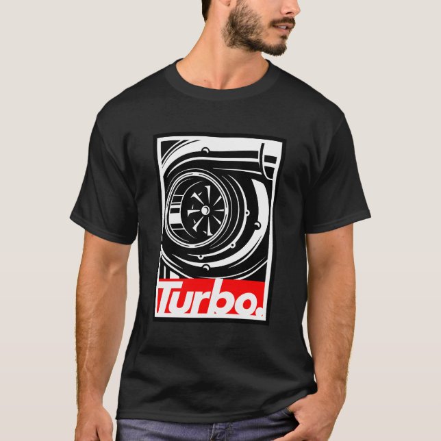 Camiseta Turbo Para Las Personas Que Aman Aumentan La Carre (Anverso)