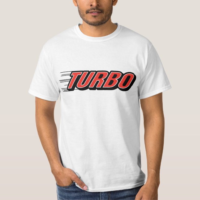 Camiseta Turbo ~ Race Car Carreras (Anverso)