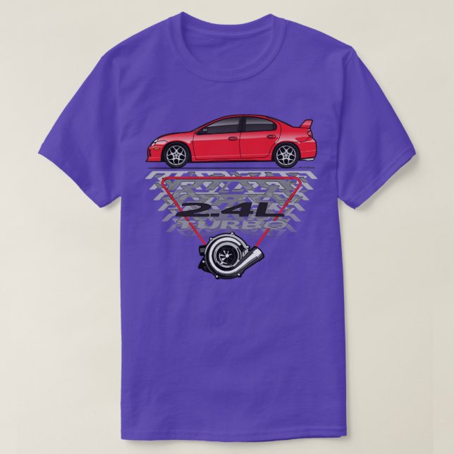 Camiseta Turbo Red (Diseño del anverso)
