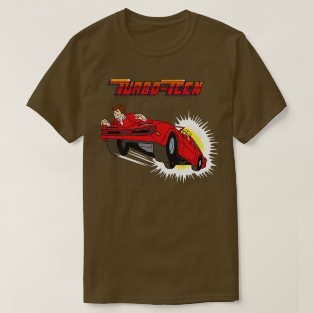 Camiseta Turbo Teen Toon (Diseño del anverso)