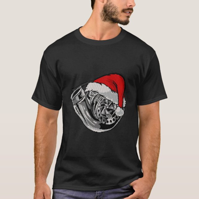 Camiseta Turbo Ugly Navidades Entusiast Carreras Driftin (Anverso)