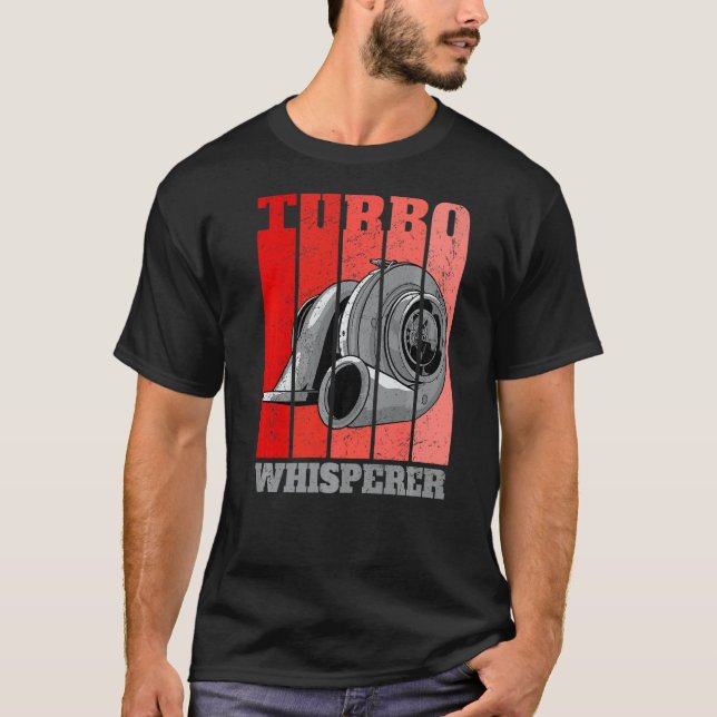 Camiseta Turbo Whisperer Car Tuning Drifting Mec (Anverso)