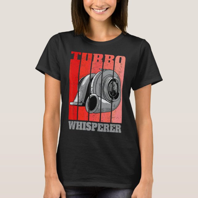 Camiseta Turbo Whisperer Car Tuning Drifting Mec (Anverso)
