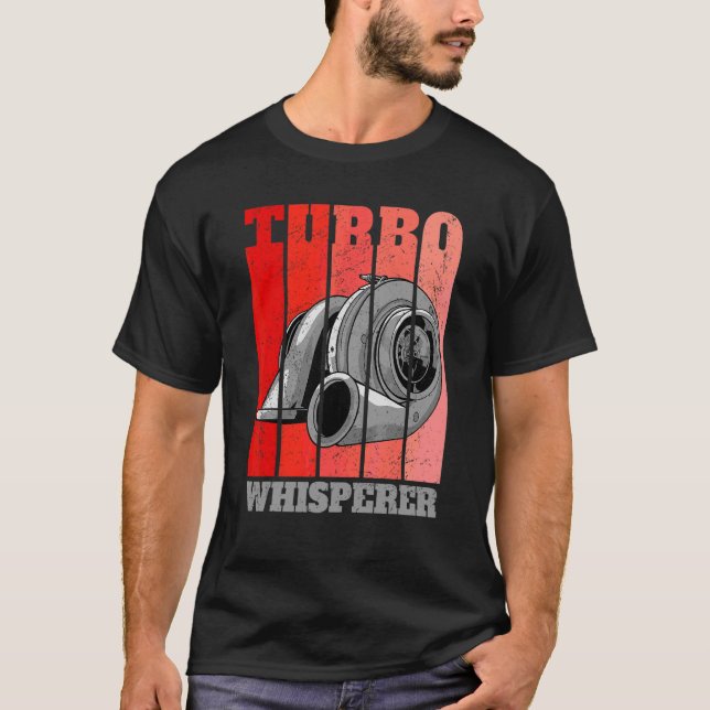 Camiseta Turbo Whisperer Car Tuning Drifting Mec (Anverso)
