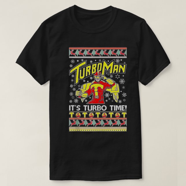 Camiseta TurboMan su Turbo Time Feo (Diseño del anverso)