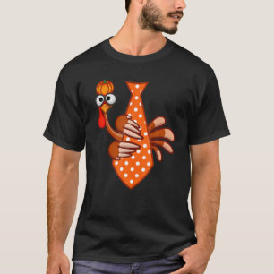 Camiseta Turca Calabaza de Ataques Doce Necktie Graciosa Ac