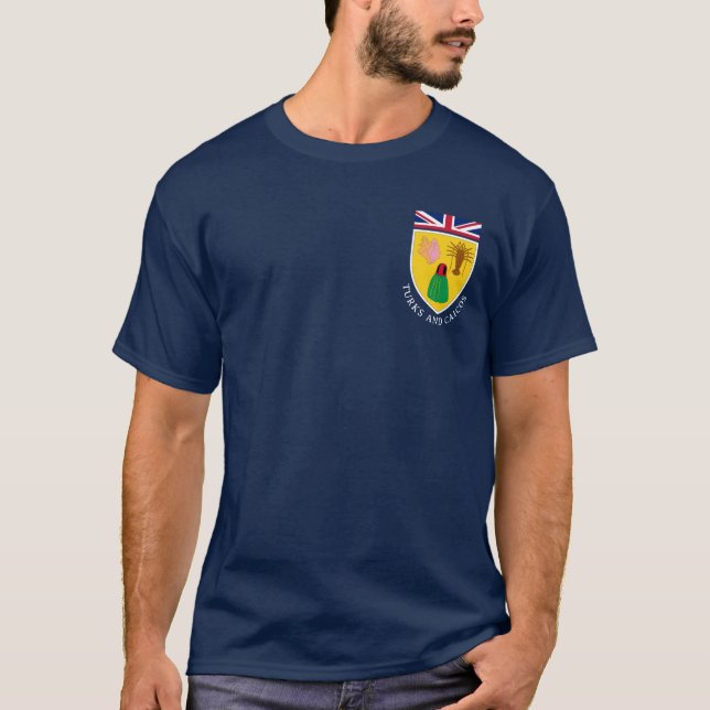 Camiseta Turcas y Caicos (Anverso)