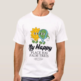 Camiseta Turcas y Caicos: mi lugar feliz
