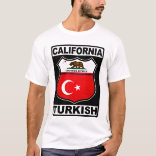 Camiseta Turco-americano de California