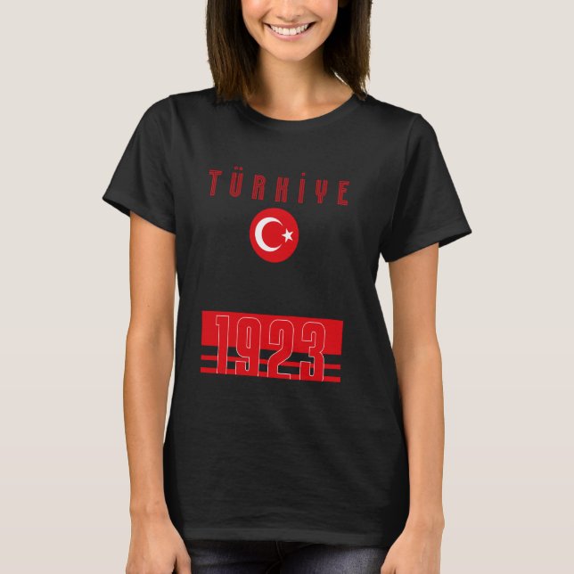 Camiseta Turco Milli Takim - 1923 (Anverso)