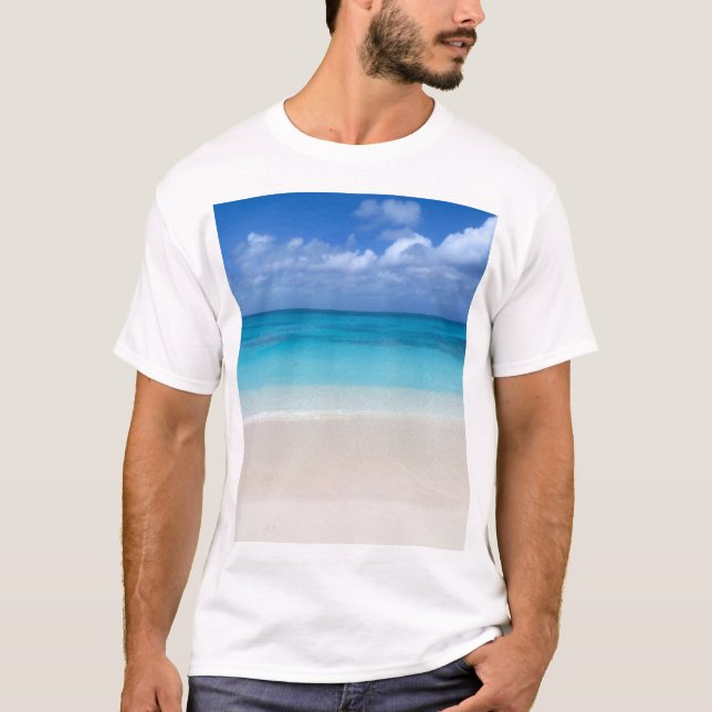 Camiseta Turcos de la playa el | y foto de sotavento de (Anverso)