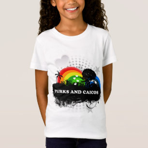 Camiseta Turcos y Caicos con sabor a fruta lindos
