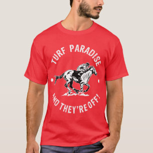 Camiseta Turf Paradise Racetrack Carreras de caballos Eques