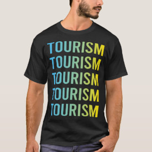 Camiseta Turismo amarillo azul