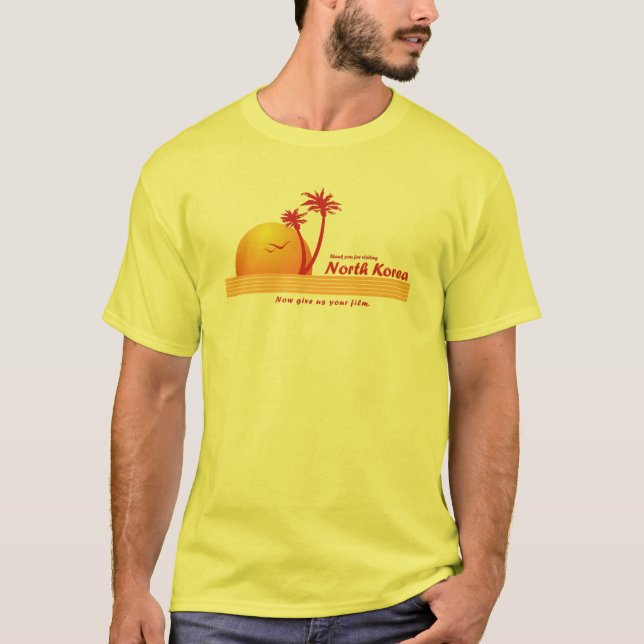 Camiseta Turismo de Corea del Norte (Anverso)