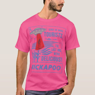 Camiseta Turismo De Kickapoo Diseño De Camisas Saucer Por N