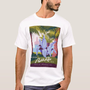Camiseta Turismo de Puerto Rico WPA 1940