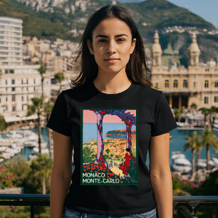 Camiseta Turismo De Viaje De Montecarlo De 1922 En Mónaco