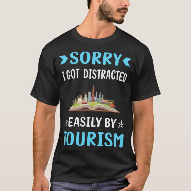Camiseta Turismo Distraído (Anverso)