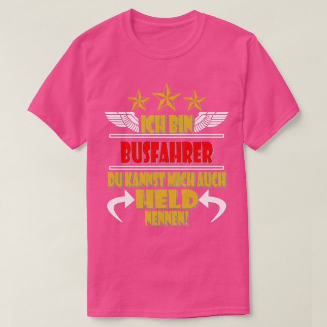 Camiseta Turismo en autobús (Diseño del anverso)