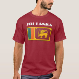 Camiseta Turista clásico del Personalizable SRI LANKA
