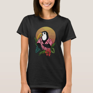Camiseta Turista De Verano En Hawái Con Hibiscus Fun Retro 