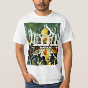 Camiseta Turistas en el Taj.