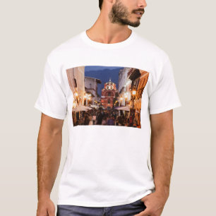 Camiseta Turistas en la calle de San Cristobal de Las Casas