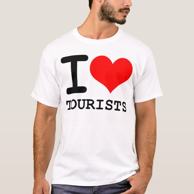 Camiseta Turistas I [del corazón] (Anverso)