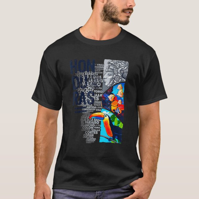 Camiseta Turístico de Honduras (Anverso)