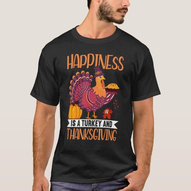 Camiseta Turkey And Thanksgiving Thanks Giving  Thanksgivin (Anverso)