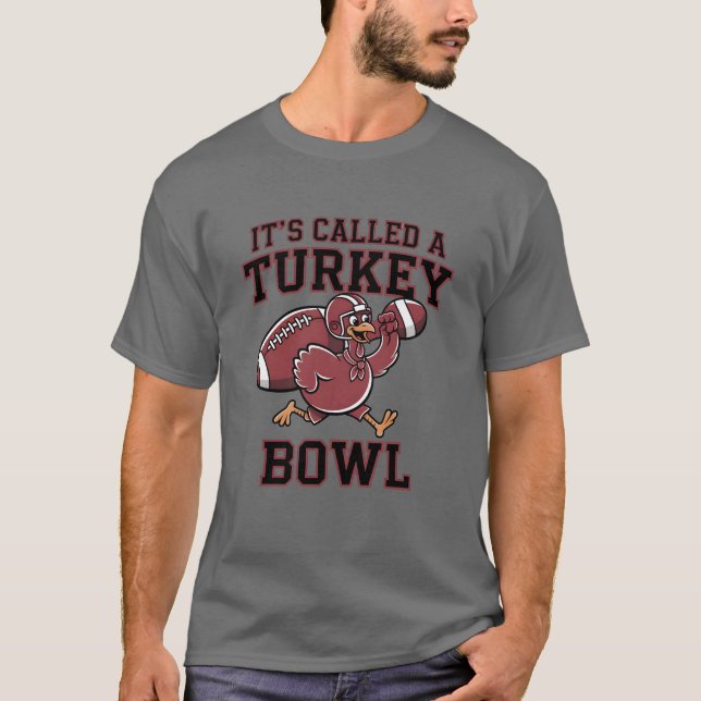 CAMISETA TURKEY BOWL FOOTBALL THANKSGIVING TEE (Anverso)