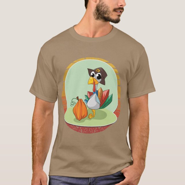 Camiseta Turkey Thanksgiving Lovers Gift (Anverso)