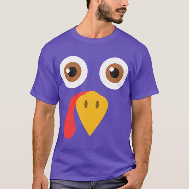 Camiseta Turkey Thanksgiving Oversized (Anverso)