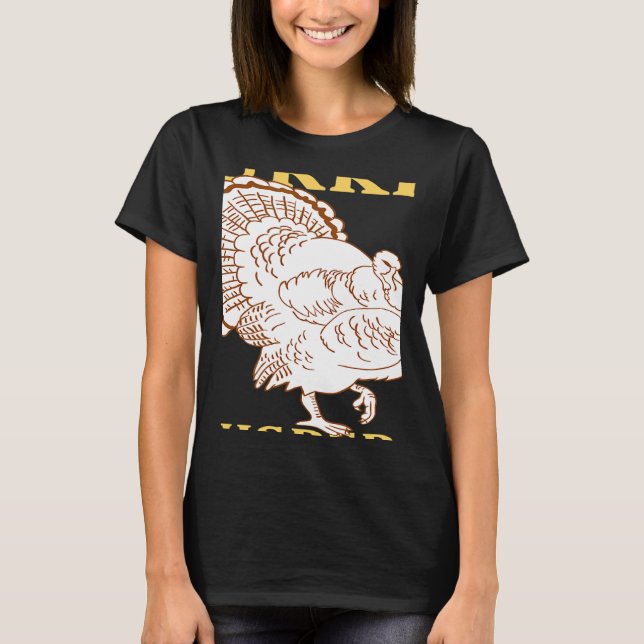 Camiseta TURKEY Whisperer Awesome  Designs Present (Anverso)