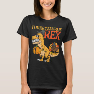 Camiseta Turkeysaurus Rex Dab Turkey Dino Toddler Boys than