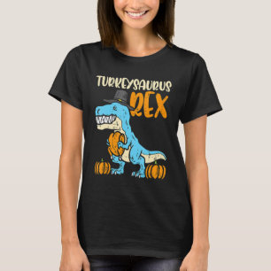 Camiseta Turkeysaurus Rex Dab Turkey Dino Toddler Boys than