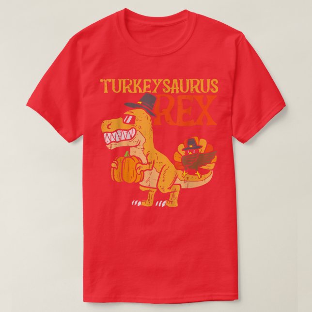 Camiseta Turkeysaurus Rex Dab Turkey Dino Toddler Boys than (Diseño del anverso)
